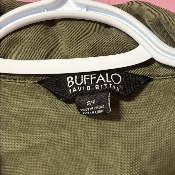 Buffalo David Bitton Green Utility Jacket - Picture 4 of 5